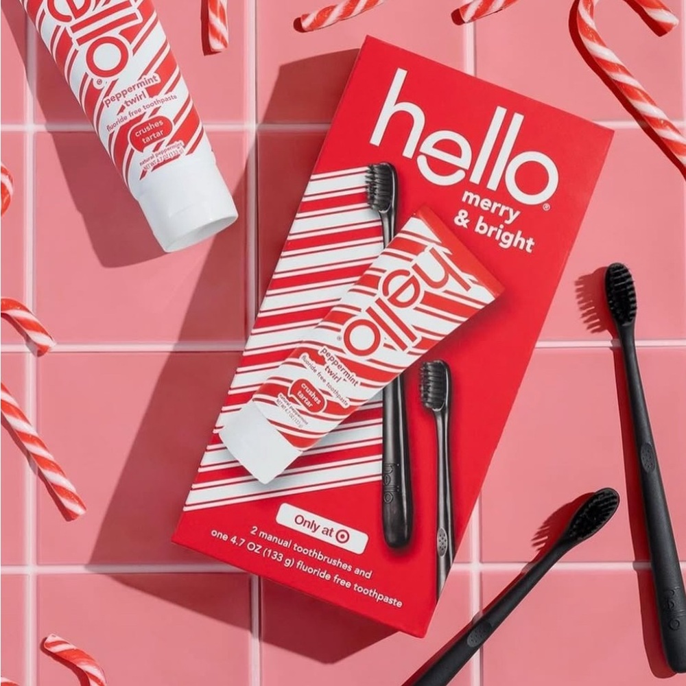 Hello Merry & Bright Toothpaste Set